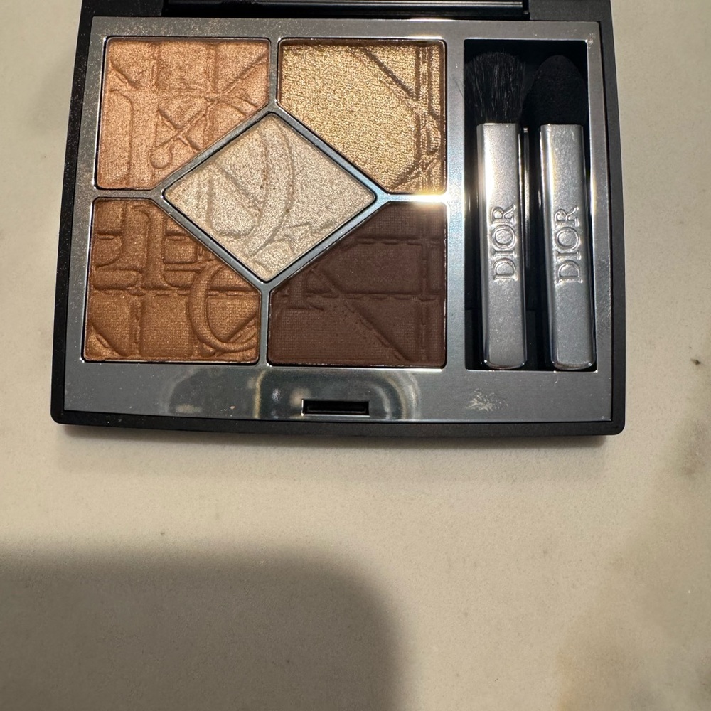 Dior Eyeshadow Palette - Brown Cashmere limited edition, Gold and Rich Brown.